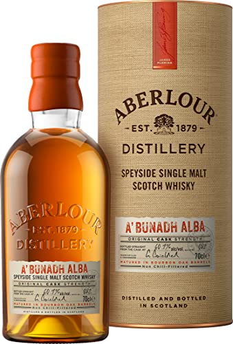 Aberlour A'BUNADH ALBA Original Cask Strength Batch No. 008 60,1% Vol. 0,7l in Geschenkbox von Aberlour