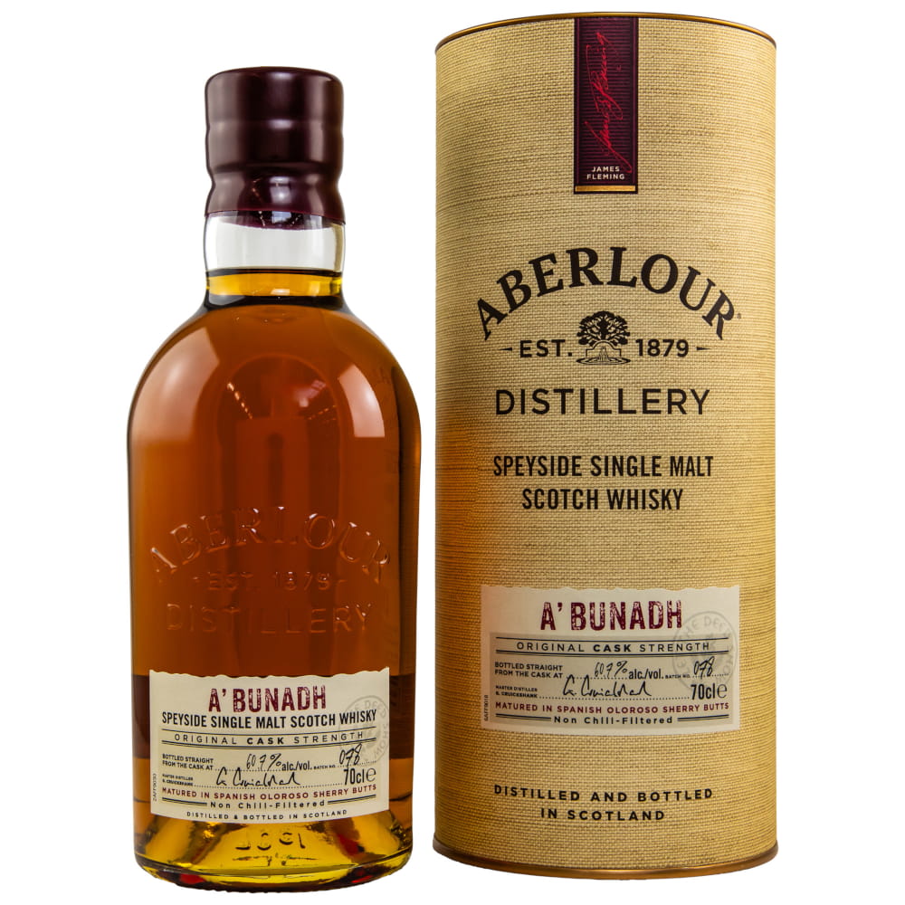 Aberlour a'bunadh Cask Strength 0,7 l von Aberlour