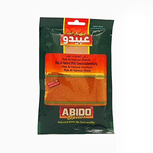 Abido - Ras Al Hanout - Raz al Hanout Rot Gewürzzubereitung (50g) von Abido