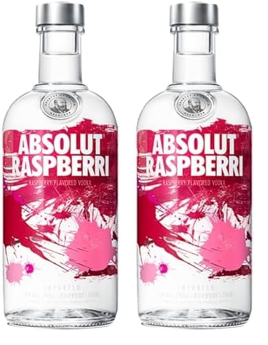 Absolut Vodka Raspberry (1 x 0.7 l) (Packung mit 2) von Absolut Vodka