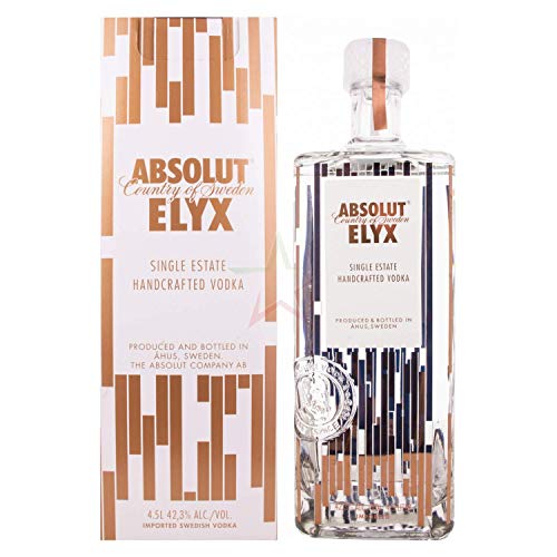 Absolut Wodka Elyx mit Geschenkverpackung (1 x 4.5 l) von Absolut Vodka