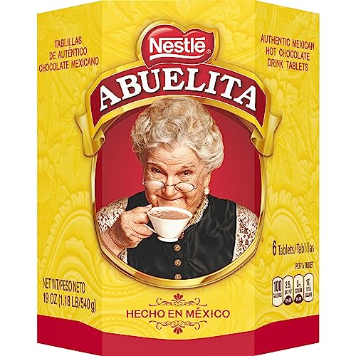 Nestle Mexican Chocolate Abuelita Drink Mix, 6 Tabs in 19 Ounce Package von Abuelita