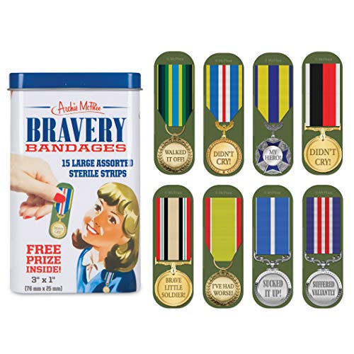 Archie McPhee Bravery - Bandagen von Accoutrements