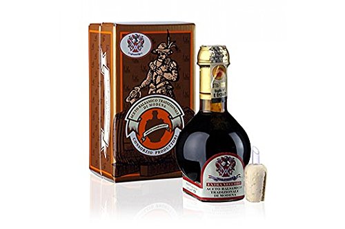 Aceto Balsamico Tradizionale DOP Extravecchio, 25 Jahre, Geschenkbox, Malpighi, 100 ml von Acetaia Malpighi