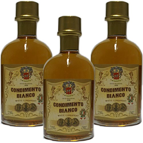 3x Bertoni Condimento Bianco 'Weißweinessig' 3 Medallien, 250 ml von Acetaia del Casato Bertoni