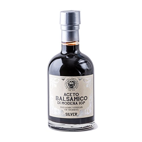 Acetaia del Casato Bertoni Aceto Balsamico di Modena IGP Silber, circa 6 Jahre im Eichenfass gelagert (250ml) von Acetaia del Casato Bertoni