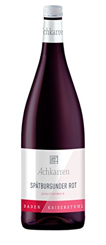 Achkarren Spätburgunder Rotwein Qualitätswein Halbtrocken (1 x 1 l) von Achkarren