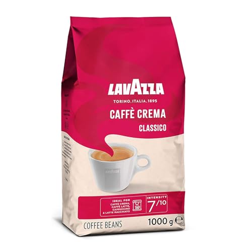 Lavazza Caffè Crema Classico, Coffee Beans, Arabica and Robusta, Cocoa and Wood Notes, Intensity 7/10, Medium Roasting, 1 Kg von AcornSolution