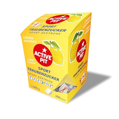 Active Pit Sport Traubenzucker Zitrone 1,3 kg von Active Pit