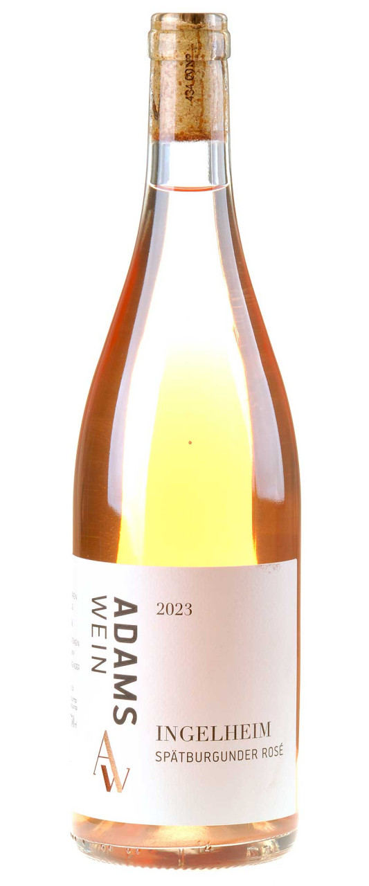 AdamsWein Spätburgunder Rosé Ingelheim Bio 2023 von AdamsWein