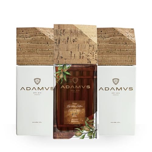 Adamus Gin Lovers Pack – 2 Organic Gins à 70cl & 1 Signature Edition 2023 à 70cl von Adamus