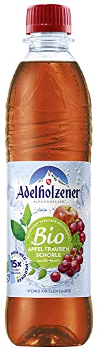 Adelholzener BIO Schorle Apfel Traube (2 x 0,50 l) von Adelholzener