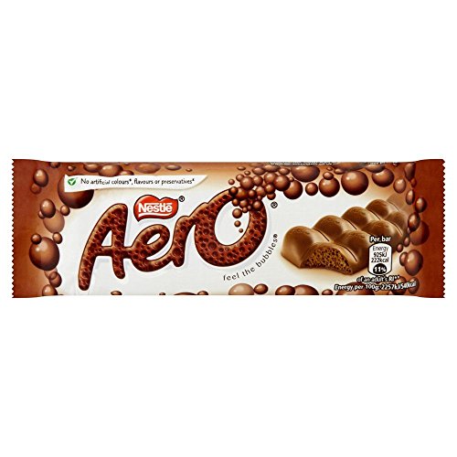 Aero luftige Milchriegel - 40g - 12-er Pack von Aero