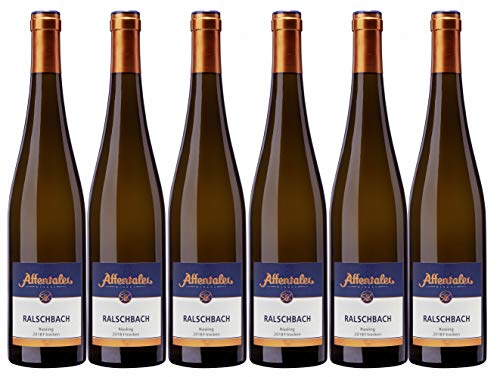 Affentaler Winzer "SLK-Selektion Leo Klär" Ralschbacher Riesling QW trocken (6 x 0,75l) von Affentaler Winzer eG