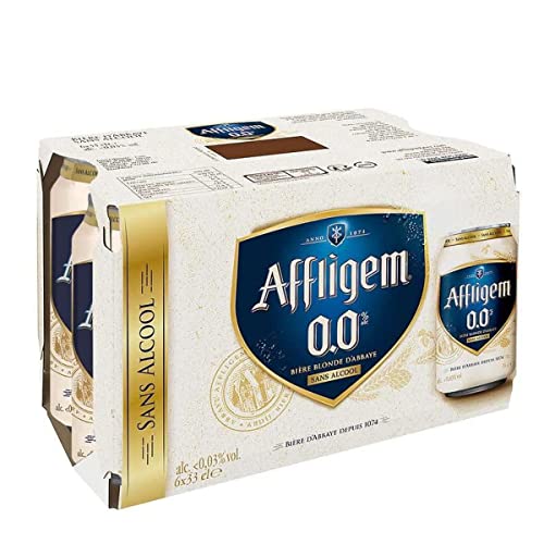 Affligem Bier Blonde d'Abbeaye, ohne Alkohol, 6 x 33 cl von Affligem