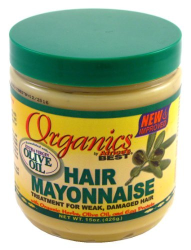 Africa's Best Organincs Mayo 15 oz. Jar (Treatment) (3-Pack) with Free Nail File by Africa's Best von Africa's Best