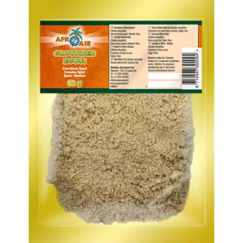 AFROASE - Egusi Gemahlen - (1 X 80 GR) von Afroase