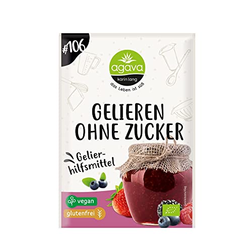 AGAVA Gelieren ohne Zucker, bio, 22g (6er Pack) von Agava