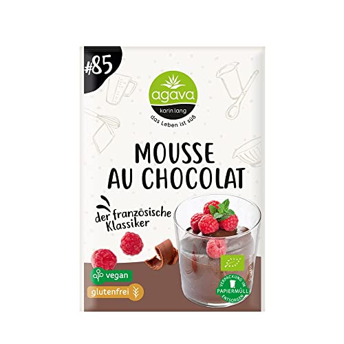 AGAVA Mousse au Chocolat, bio, 48g (1er Pack) von Agava
