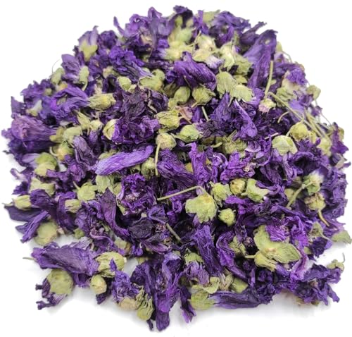 Blaue Malvenblüten Kräutertee 85g - 450g Malva Sylvestris (950 gramm) von AgoraMarket