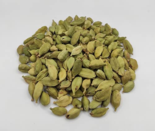 Echter Grüner Kardamom Ganze Schoten 40g - 1,95kg Elettaria cardamomum (460 gramm) von AgoraMarket