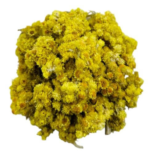 Getrocknete Helichrysum Immortelle Immerwährende Blumen 85g - 1,95Kg (85 gramm) von AgoraMarket