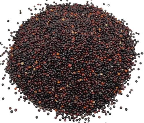 Getrocknete Schwarze Quinoasamen 85g - 1,95kg Chenopodium Quinoa (460 gramm) von AgoraMarket