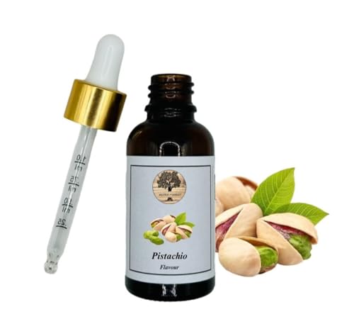 Pistazien Geschmack 10 ml – 1000 ml Premium Qualität Pistacia vera (10 ml) von AgoraMarket