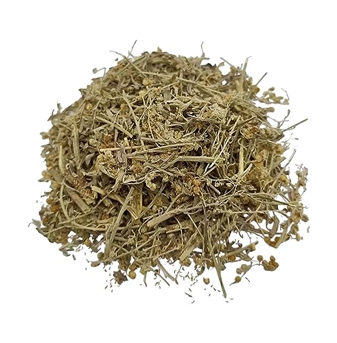 Getrocknete Wermut Geschnittene Blätter & Blüten Beifuß 85 Gramm - 1.95 Kilo - Premium Qualität Artemisia Absinthium (1950 gramm) von Axppin