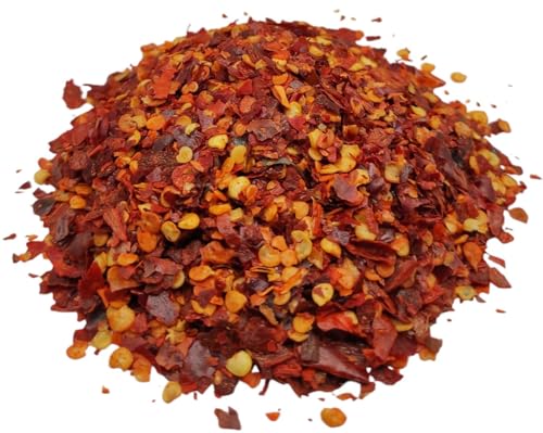 Zerkleinerte Rote Chiliflocken (Bukovo) 85g - 1,95kg Premium Qualität (460 gramm) von AgoraMarket