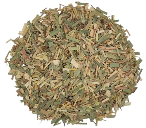 Zitronengras Getrocknete Blätter Kräutertee 85g bis1.95KG Cymbopogon Citratus (85 gramm) von AgoraMarket