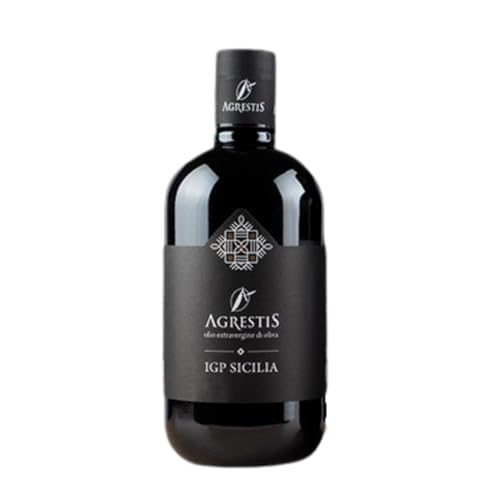 Agrestis IGP Sicilia, 500ml, natives Olivenöl extra vergine mittelfruchtig, 1 Flasche von Agrestis