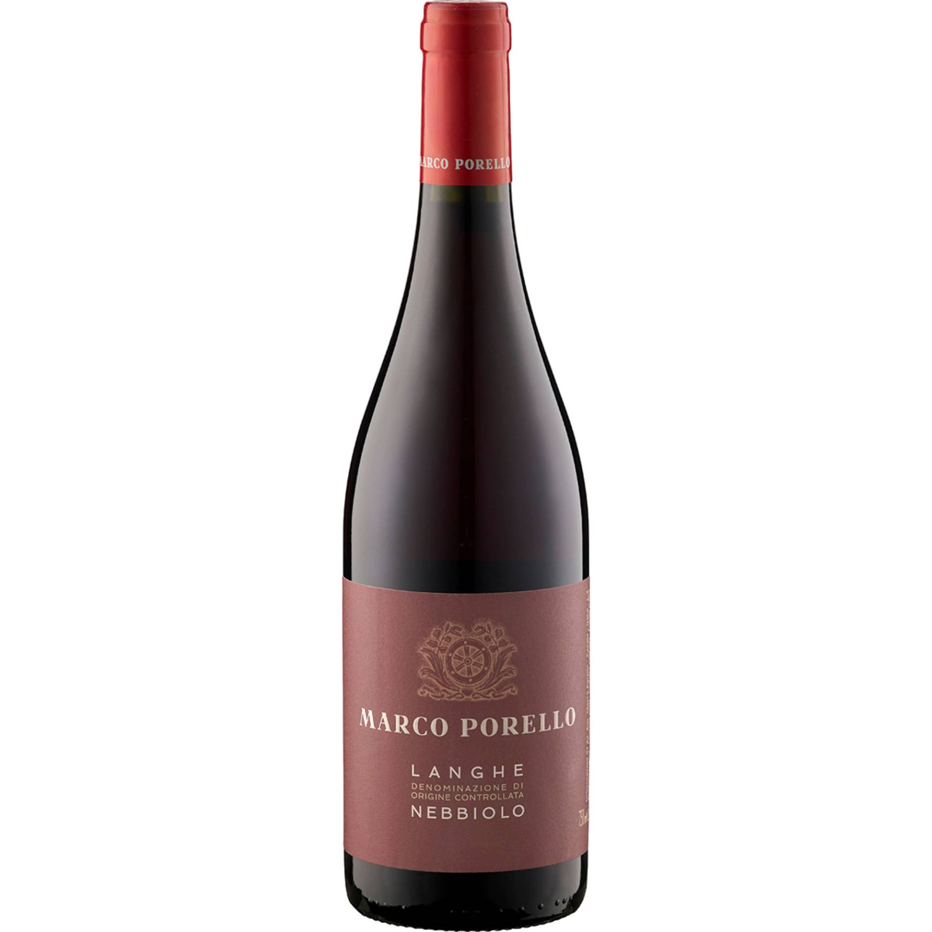 Agricola Marco Porello Nebbiolo, Langhe DOC, Piemont, 2022, Rotwein von Agricola Marco Porello S.S. ,   IT 12043 Canale (CN)