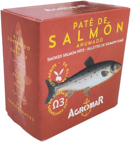 Agromar Pate de Salmon Ahumado - Räucherlachs Pate (1 x 100g) von Agromar