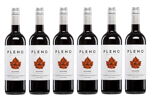 6x 0,75l - 2022er - Pleno - Tempranillo - Navarra D.O.P. - Spanien - Rotwein trocken von Agronavarra - Pleno