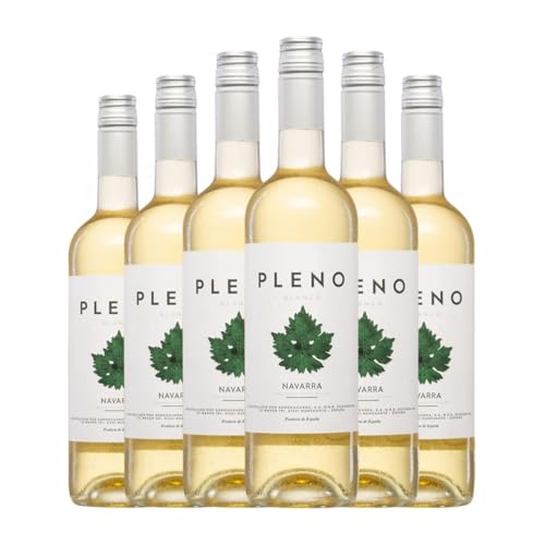 Agronavarra Pleno Blanco Navarra 75 cl Weißwein (Karton mit 6 Flaschen von 75 cl) von Agronavarra