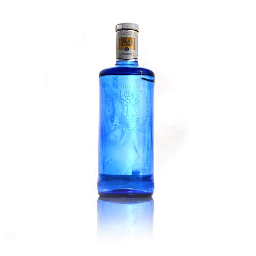 Solan de Cabras Mineralwasser still 1 Liter Glasflasche blau von Aguas de Solan de Cabras