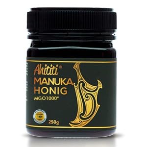 Ahititi – Manuka-Honig 1000 MGO + 250 g – laborgeprüft, zertifiziert aus Neuseeland – aktiver und roher Methylglyoxal-Gehalt – Manuka-Honig aus der Manuka-Pflanze, 100% Manuka, vegetarisch von Ahititi