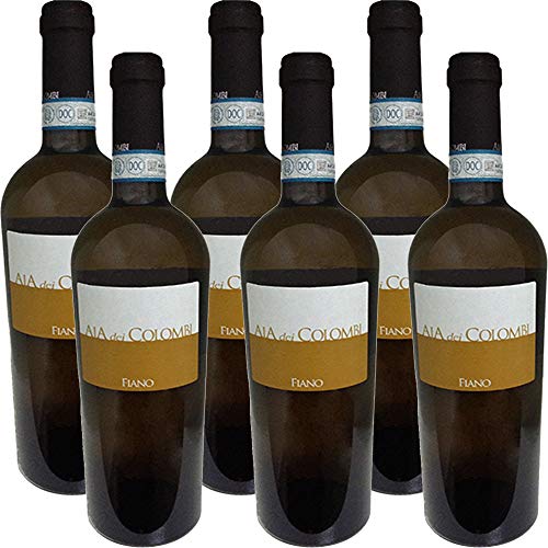 Fiano DOC Sannio | Aia Dei Colombi | Confezione 6 Bottiglie da 75Cl | Vino Italiano | Campania | Packaging Esclusivo | Idea Regalo von Aia Dei Colombi