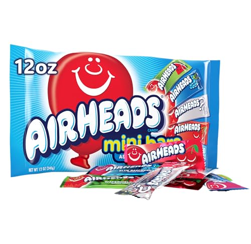 Airheads Chewier Mini Bars Laydown Bag, 12 Ounce by Perfetti Van Melle [Foods] von Airheads