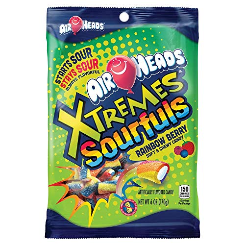 Airheads Xtremes Sourfuls Rainbow Berry (12 x 170g) von Airheads