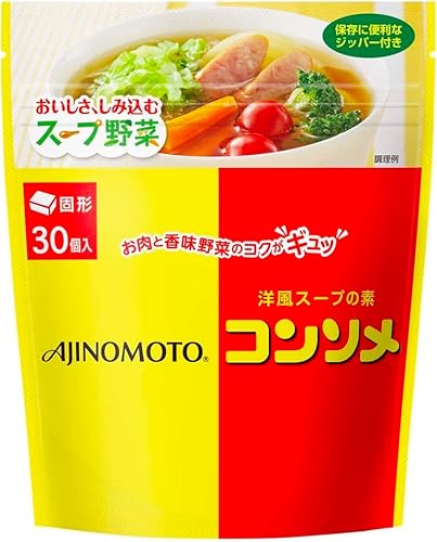 Ajinomoto Japan Consomme Kraftbrühe solid type 30 pieces von Ajinomoto