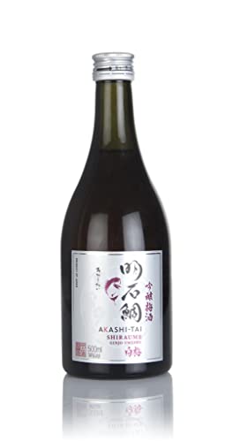 Akashi Sake Brewery Sake Shiraume Ginjo Umeshu 14% vol Sake aus Japan NV Sake (1 x 0.5 l) von Akashi Sake Brewery