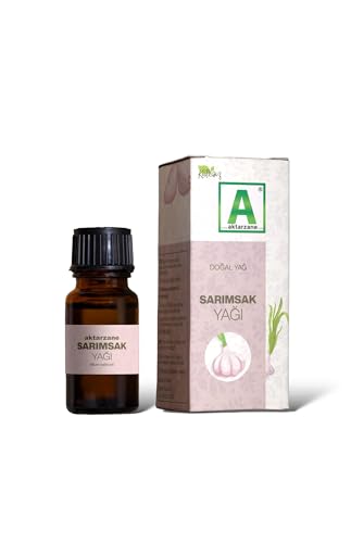 Aktarzane natural Veganes Knoblauchöl 20ml - 100% naturreine Naturkosmetik - als Pflegeöl & für Speisen - stärkt Immunsystem & Knochen, antibakteriell, hilft bei Haarausfall von Aktarzane