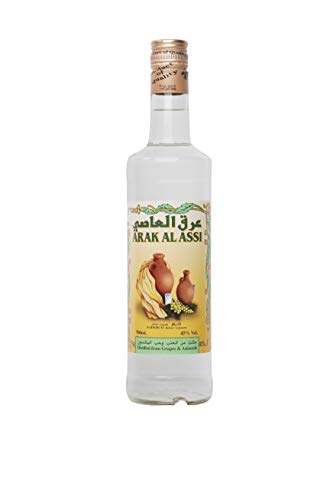 Arak AL ASSI - Original Premium Arak - 45% Vol. Aus Frischen Trauben und Hochwertigen Anissamen 700ml von Al ASSI