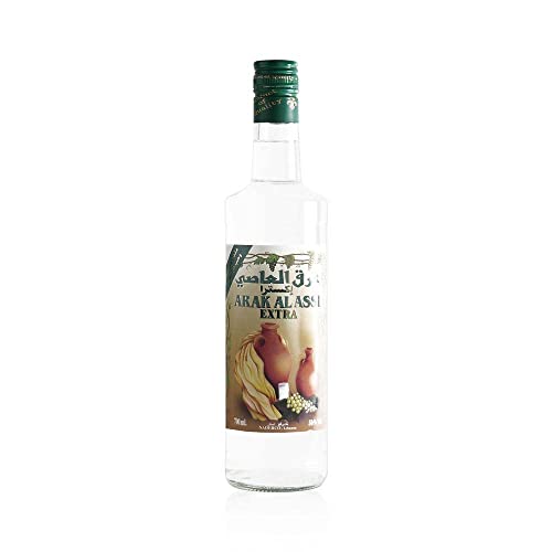 Arak Al Assi Extra - Original libanesischer Arak, 50% Vol. - Arrak in edler 0,7 Liter Glasflasche von Al ASSI