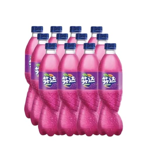 Fanta Grape 500ml (China) 12er-Pack inkl. Pfand - Fruchtiger Traubengeschmack von Al Duchan