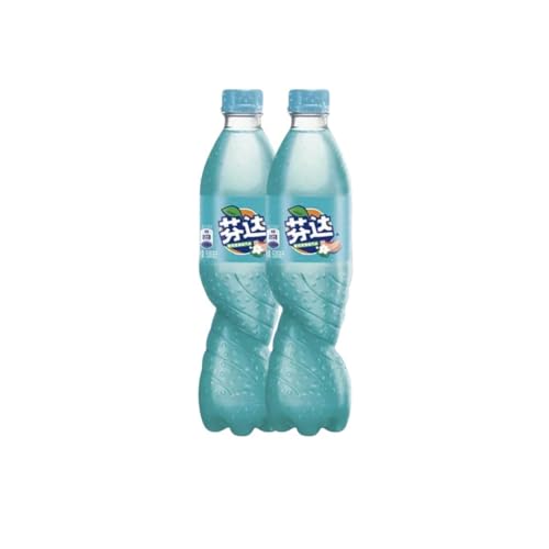 Fanta Jasmine Peach 500ml (China) 2er-Pack inkl. Pfand - Jasmin & Pfirsich von Al Duchan