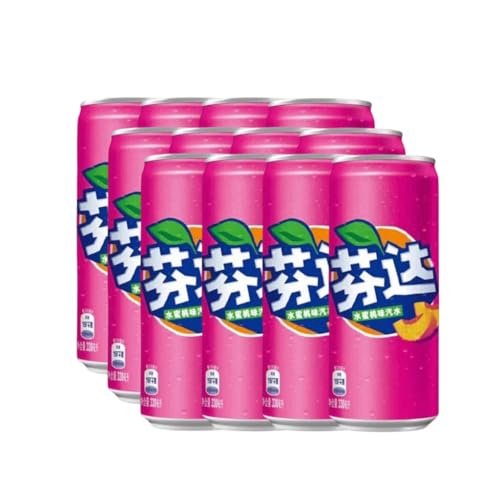 Fanta Peach 330ml (China) 12er-Pack inkl. Pfand von Al Duchan