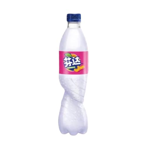 Fanta Peach 500ml (China) 1er-Pack inkl. Pfand Erfrischender Pfirsichgeschmack von Al Duchan